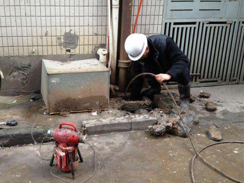 宜川疏通下水道-洗菜池疏通